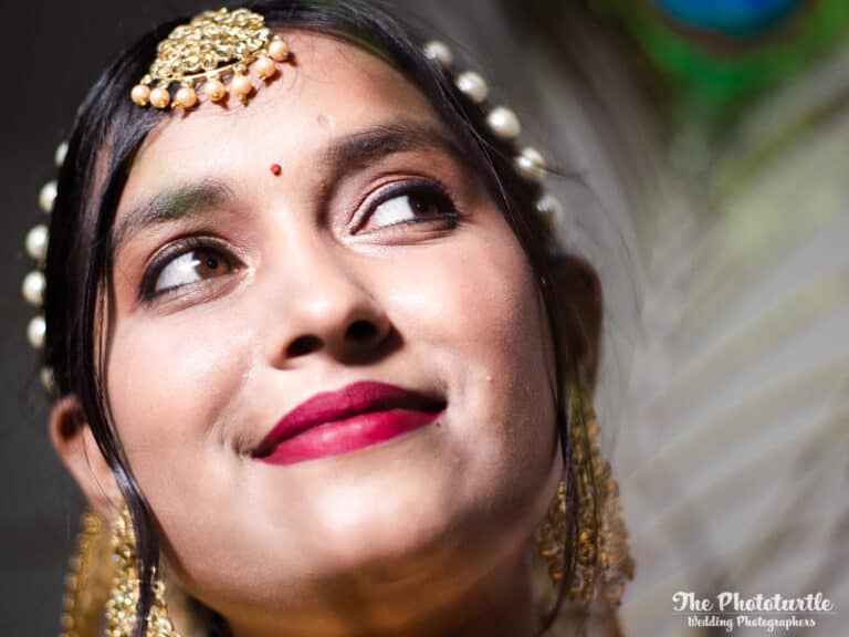 beautiful north indian wedding bride